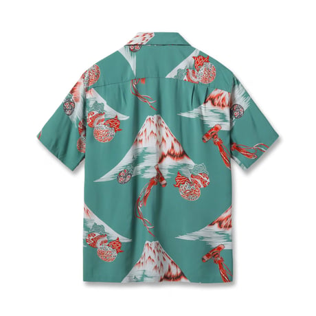 SUN SURF Lot.DK39634 DUKE KAHANAMOKU SPECIAL EDITION “Mt.FUJI & LUCKY EGGPLANT” (SHORT SLEEVE)