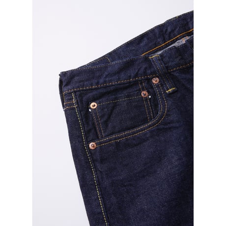 FULL COUNT Lot.1101W Straight Denim (One Wash)