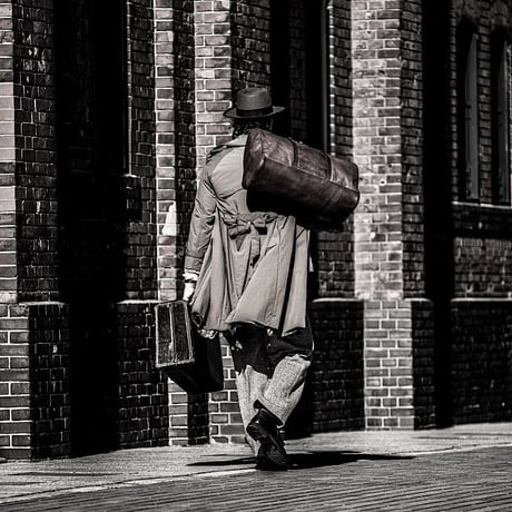 vasco VS-261L “LEATHER TRAVEL BOSTON BAG”