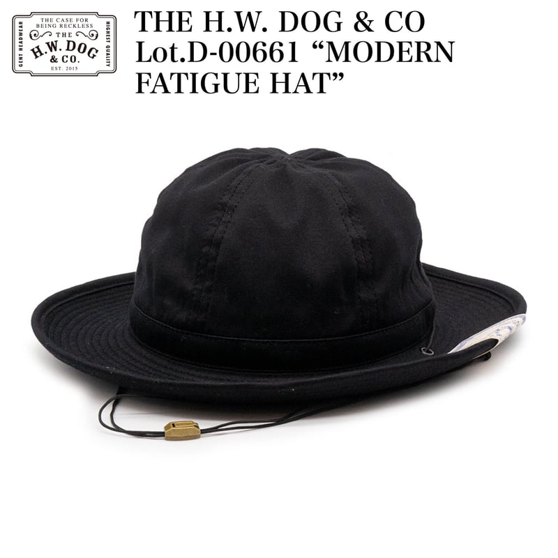THE H.W. DOG & CO. - FATIGUE HAT (BROWN) THE H.W. DOG&CO. LINEN