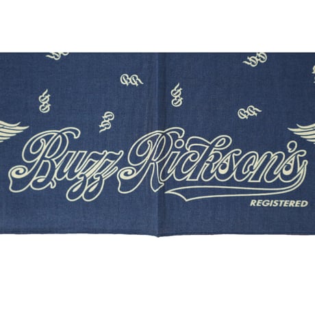 BUZZ RICKSON’S BR02761 “30th ANNIVERSARY BANDANA”