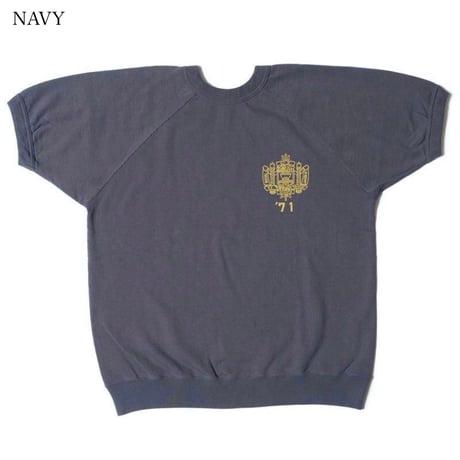 WAREHOUSE Lot.4104 2ND-HAND SHORT SLEEVE SWEAT “U.S.NAVAL ACADEMY”