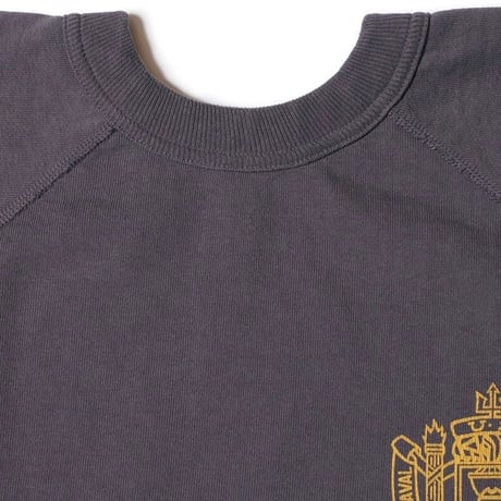 WAREHOUSE Lot.4104 2ND-HAND SHORT SLEEVE SWEAT “U.S.NAVAL ACADEMY”