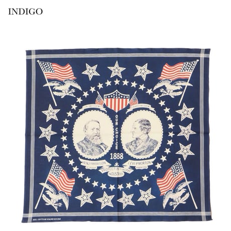 WAREHOUSE Lot.5245 “SELVEDGE BANDANA” (OUR CHOICE)