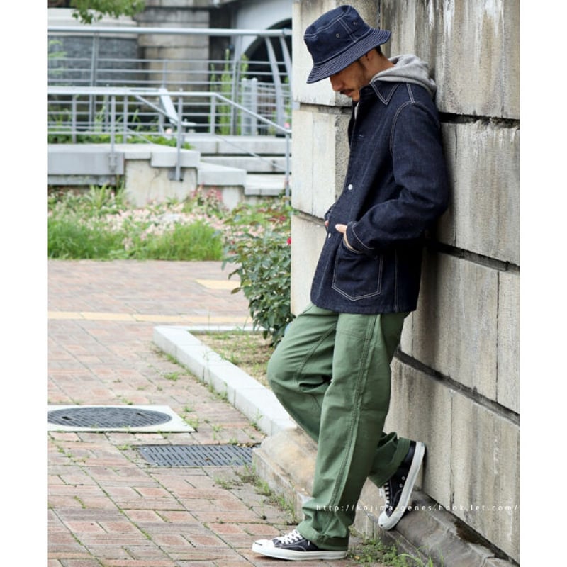 児島ジーンズ RNB1201 “BASIC BAKER PANTS” | cross over