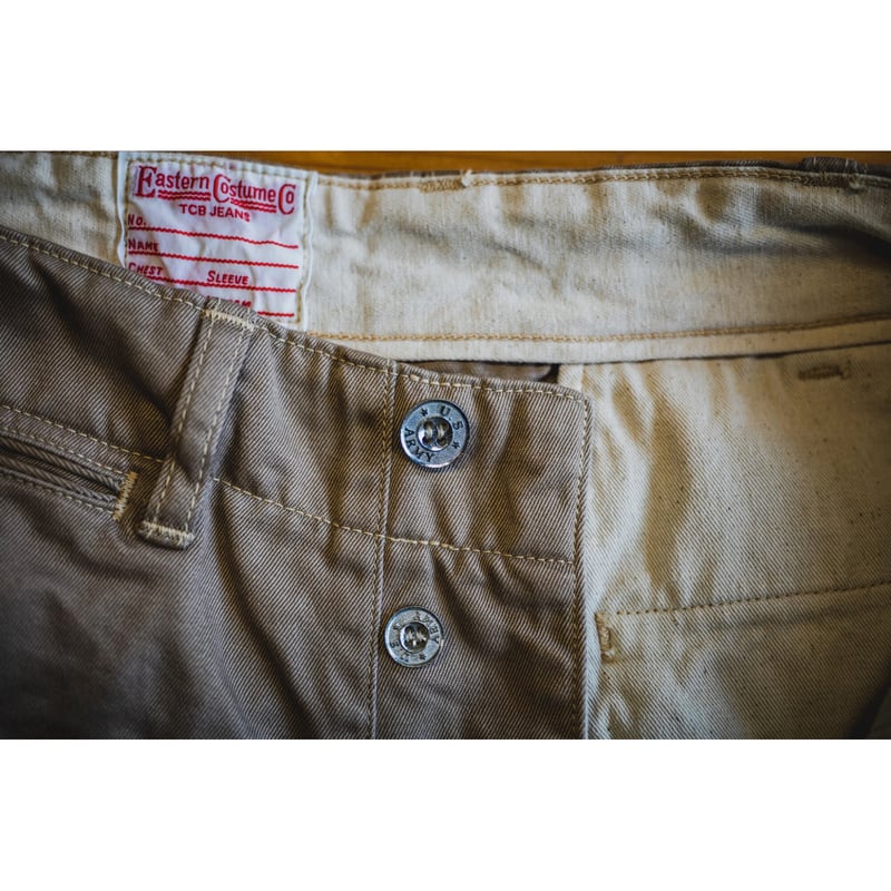 TCB jeans “Stay Gold Chino/41 Khaki” | cross over TCB jeans “Stay Gold Chino/41 Khaki” | cross over