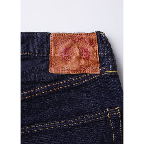 FULL COUNT Lot.1101W Straight Denim (One Wash)