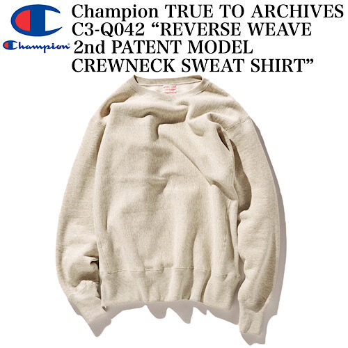 Champion TRUE TO ARCHIVES C3-Q042 “REVERSE WEAV...