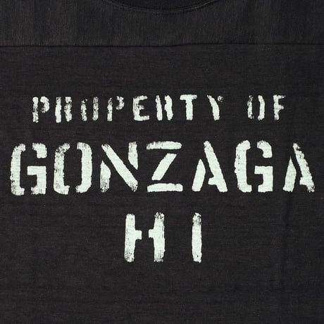 WAREHOUSE Lot.4063 7分袖フットボール T “GONZAGA HI”