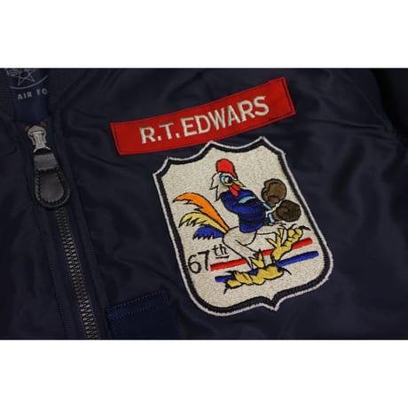 BUZZ RICKSON’S BR14959 “TYPE L-2A SUPERIOR TOGS CORP. 67th FIGHTER SQ. 18th FIGHTER WING”