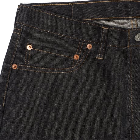 DENIME Lot.224-66B (66MODEL) BLACK DENIM L32