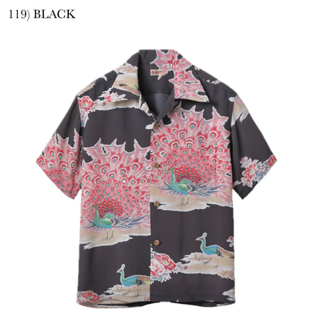 SUN SURF Lot.SS39214 RAYON HAWAIIAN SHIRT “PIKAKE”