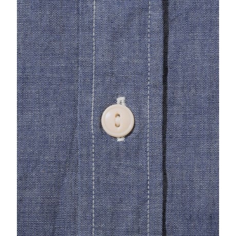 SUGAR CANE SC27850 “BLUE CHAMBRAY WORK SHIRT (LONG SLEEVE)”