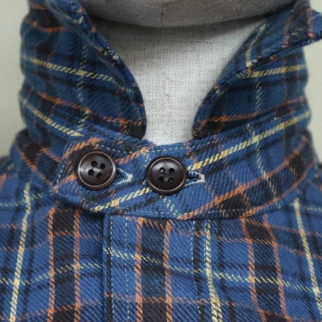 WAREHOUSE Lot.3022 “FLANNEL SHIRTS WITH CHINSTRAP NON WASH”