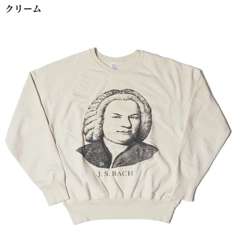 WAREHOUSE Lot.461 FADED THREE B's SWEAT No.3 “J.S.BACH”
