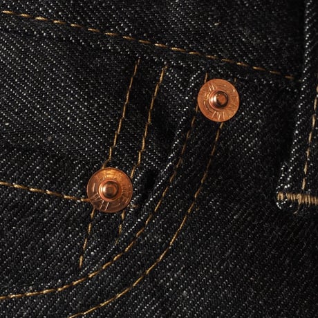 DENIME Lot.224-66B (66MODEL) BLACK DENIM L32