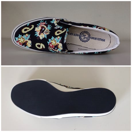SUN SURF  SS02590 SLIP-ON SHOES MACINTOSH UKULELE スリップオンシューズ