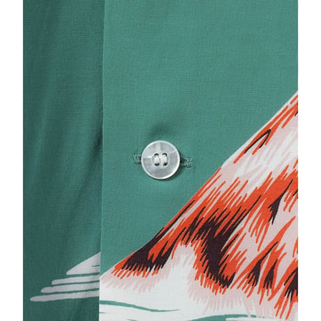 SUN SURF Lot.DK39634 DUKE KAHANAMOKU SPECIAL EDITION “Mt.FUJI & LUCKY EGGPLANT” (SHORT SLEEVE)