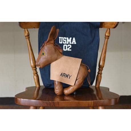 WAREHOUSE Lot.5243 GENUINE LEATHER MASCOT DOLL USMA "MULE" BROWN