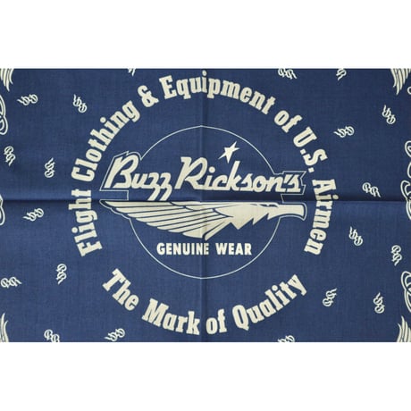 BUZZ RICKSON’S BR02761 “30th ANNIVERSARY BANDANA”