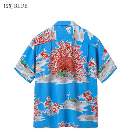 SUN SURF Lot.SS39214 RAYON HAWAIIAN SHIRT “PIKAKE”