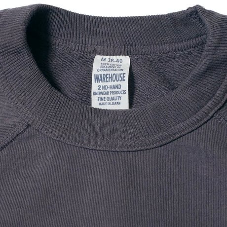 WAREHOUSE Lot.4104 2ND-HAND SHORT SLEEVE SWEAT “U.S.NAVAL ACADEMY”