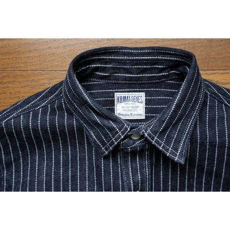 児島ジーンズ RNB297 “13oz WABASH WORK SHIRTS”