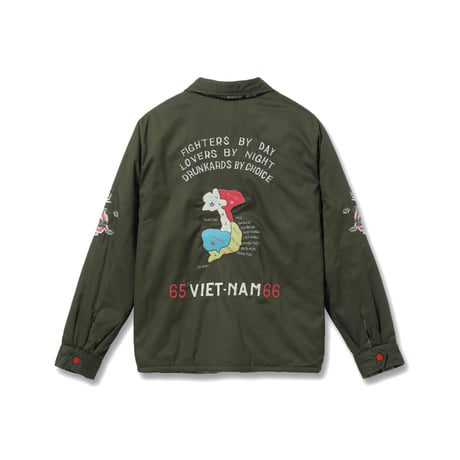 TAILOR TOYO Lot.TT15800 Mid 1960s Style Reversible Vietnam Jacket “VIET-NAM MAP” × “LANDSCAPE”