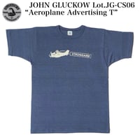 JOHN GLUCKOW Lot.JG-CS06 “Aeroplane Advertising T”