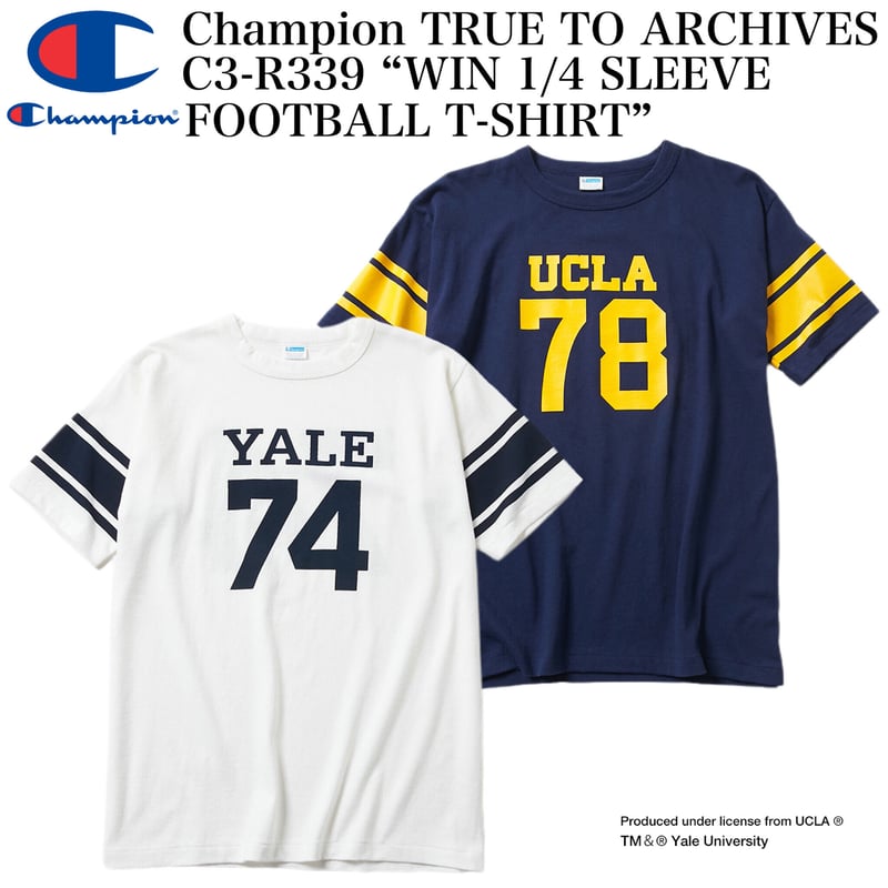 Champion TRUE TO ARCHIVES C3-R339 “WIN 1/4 SLEE...