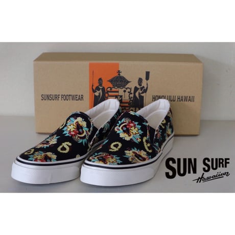 SUN SURF  SS02590 SLIP-ON SHOES MACINTOSH UKULELE スリップオンシューズ