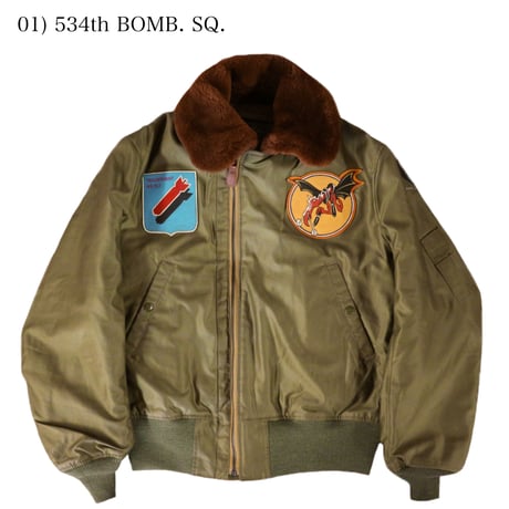 BUZZ RICKSON’S BR15598 Type B-15 “ROUGH WEAR CLOTHING CO. 534th BOMB. SQ. 381st BOMB. GP.”