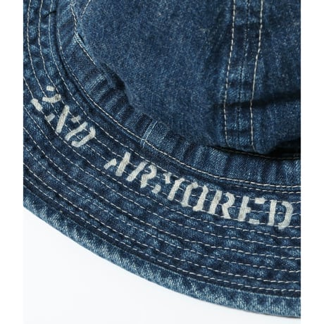 BUZZRICKSON’S Lot.BR02850 HAT, WORKING, DENIM VINTAGE WASHED STENCIL