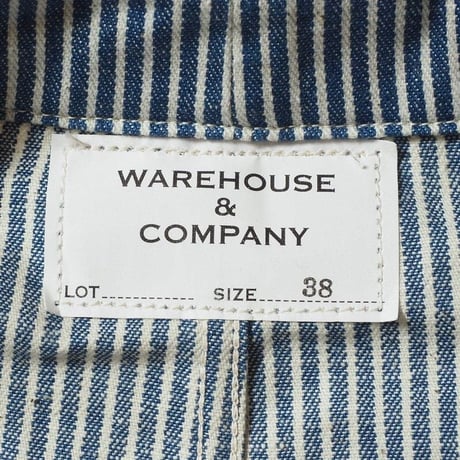 WAREHOUSE Lot.2224 “1920’S FREE LAND CHORE JACKET HICKORY”