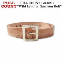 FULL COUNT Lot.6211 “Wild Leather Garrison Belt”