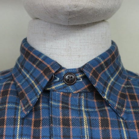 WAREHOUSE Lot.3022 “FLANNEL SHIRTS WITH CHINSTRAP NON WASH”