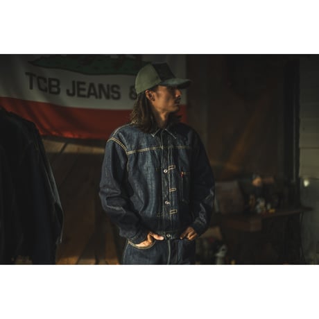 TCB jeans Late S40's Jacket 13.5oz(INDIGO TAB仕様)