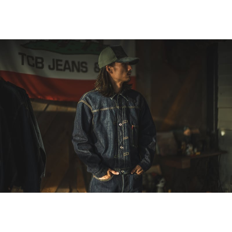 TCB jeans Late S40's Jacket 13.5oz(INDIGO TAB仕様