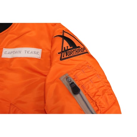 BUZZ RICKSON’S BR15165 “TYPE ORANGE L-2B FLITE WEAR TALON TEST FORCE”