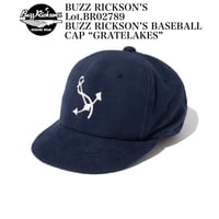 BUZZ RICKSON’S Lot.BR02789 BUZZ RICKSON'S BASEBALL CAP “GRATELAKES”