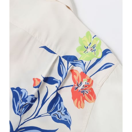 SUN SURF Lot.DK39638 DUKE KAHANAMOKU SPECIAL EDITION “ORCHID AND PINEAPPLE” (SHORT SLEEVE)