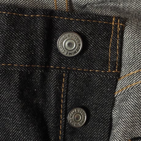 DENIME Lot.224-66B (66MODEL) BLACK DENIM L32