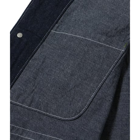 SUGAR CANE SC15702 “11oz. BLUE DENIM WORK VEST”