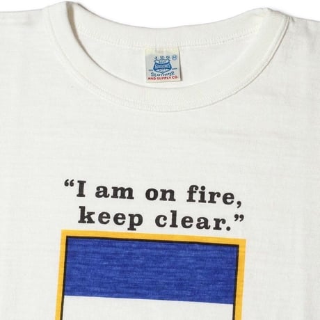 JOHN GLUCKOW Lot.JG-CS06 “I'm on Fire T”