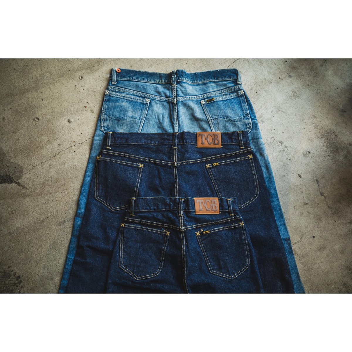 TCB jeans “Cats Drive Jeans” | cross over TCB jeans “Cats Drive Jeans” | cross over
