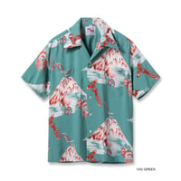 SUN SURF Lot.DK39634 DUKE KAHANAMOKU SPECIAL EDITION “Mt.FUJI & LUCKY EGGPLANT” (SHORT SLEEVE)