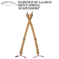 WAREHOUSE Lot.6045 “MEN'S SPRING SUSPENDERS”