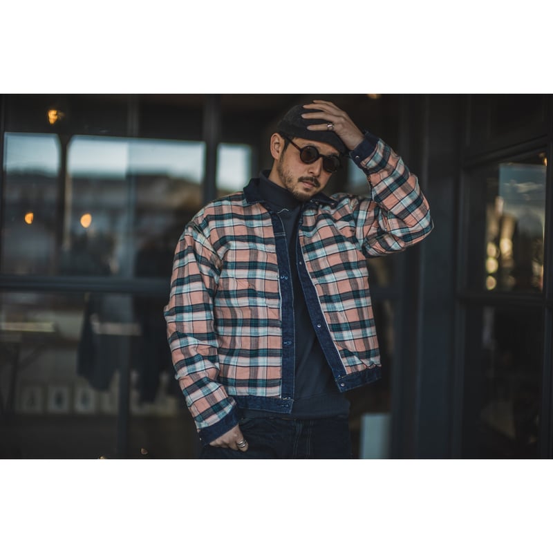 TCB jeans “Lined Late S40's Jacket 2024AW限定” (赤