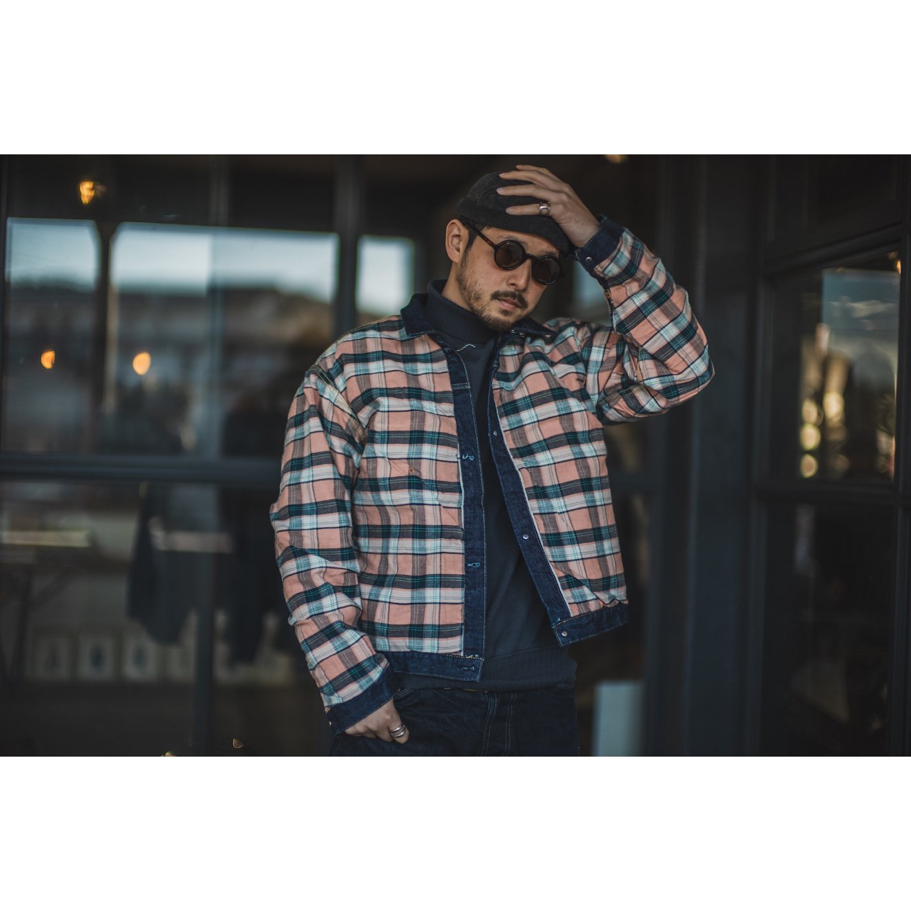 TCB jeans “Lined Late S40's Jacket 2024AW限定” (赤