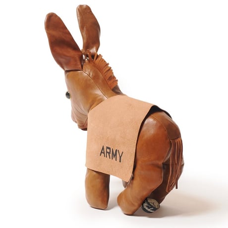 WAREHOUSE Lot.5243 GENUINE LEATHER MASCOT DOLL USMA "MULE" BROWN